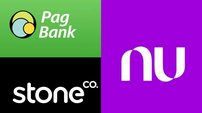 Fintechs ganham espeço no mercado de Cartões: Stone, Pagbank e Nubank - Reprodução
