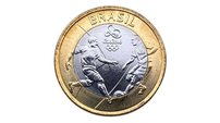 Moeda Rara das Olímpiadas de 2016 Brasil vale mais de R$ 10 mil reais - Reprodução