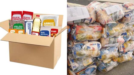 Cestas de Alimentos são liberadas para as Famílias em Estado de Calamidade - Reprodução