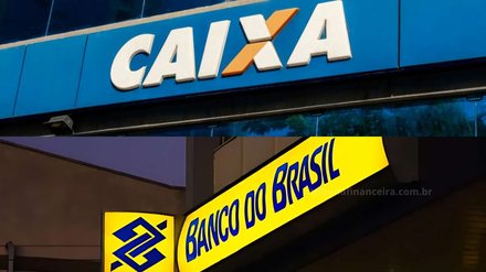 Comunicado geral HOJE (02/08)do Banco do Brasil e Caixa para seus clientes - Reprodução