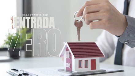 Como comprar casa sem entrada: guia completo para realizar o sonho da casa própria - Imagem: Reprodução - Edição: Tribuna Financeira