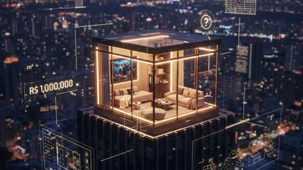Quitinetes de 1 milhão: por que unidades tão pequenas atingem preços de alto luxo no Brasil - Imagem: Reprodução - Edição: Tribuna Financeira