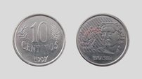 Moeda comum pode valer mais de R$ 1.300 REAIS: descubra como identificar - Imagem: Reprodução - Edição: Tribuna Financeira