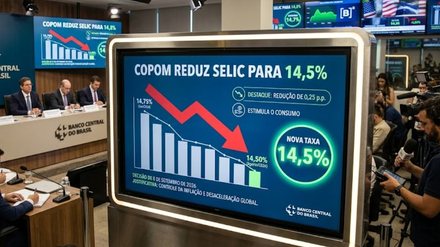 Queda da Selic: o que está por trás e como aproveitar para lucrar - Imagem: Reprodução - Edição: Tribuna Financeira