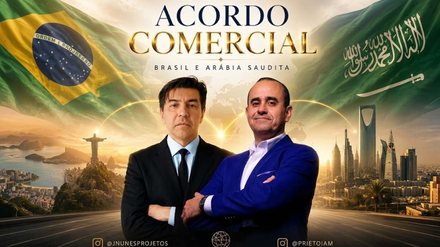 Brasil e Golfo fortalecem eixo estratégico de cooperação comercial com foco em internacionalização e atração de investimentos.