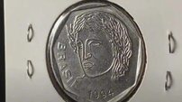 Moeda de 25 centavos pode valer milhares de reais e brasileiros correm para conferir - Imagem: Reprodução - Edição: Tribuna Financeira