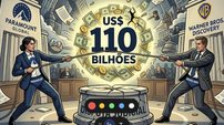Paramount e Warner no centro de disputa judicial de US$ 110 bilhões - Imagem: Reprodução - Edição: Tribuna Financeira
