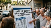 SAIU! Lista do 13º do INSS: descubra se seu CPF está na lista de pagamento antecipado - Imagem: Reprodução - Edição: Tribuna Financeira